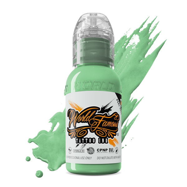 Sandra- Fresh Mint  |  World Famous Tattoo Ink  |  1oz