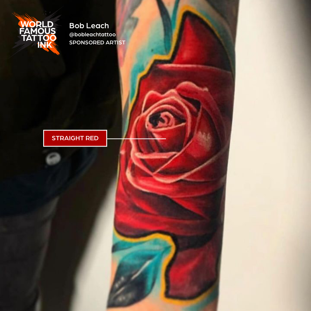 Straight Red | World Famous Tattoo Ink