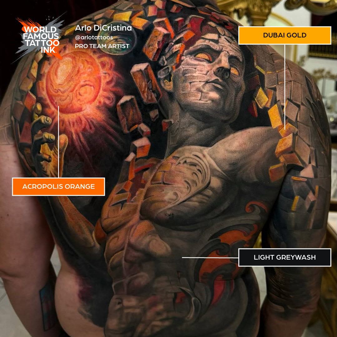 Acropolis Orange | World Famous Tattoo Ink