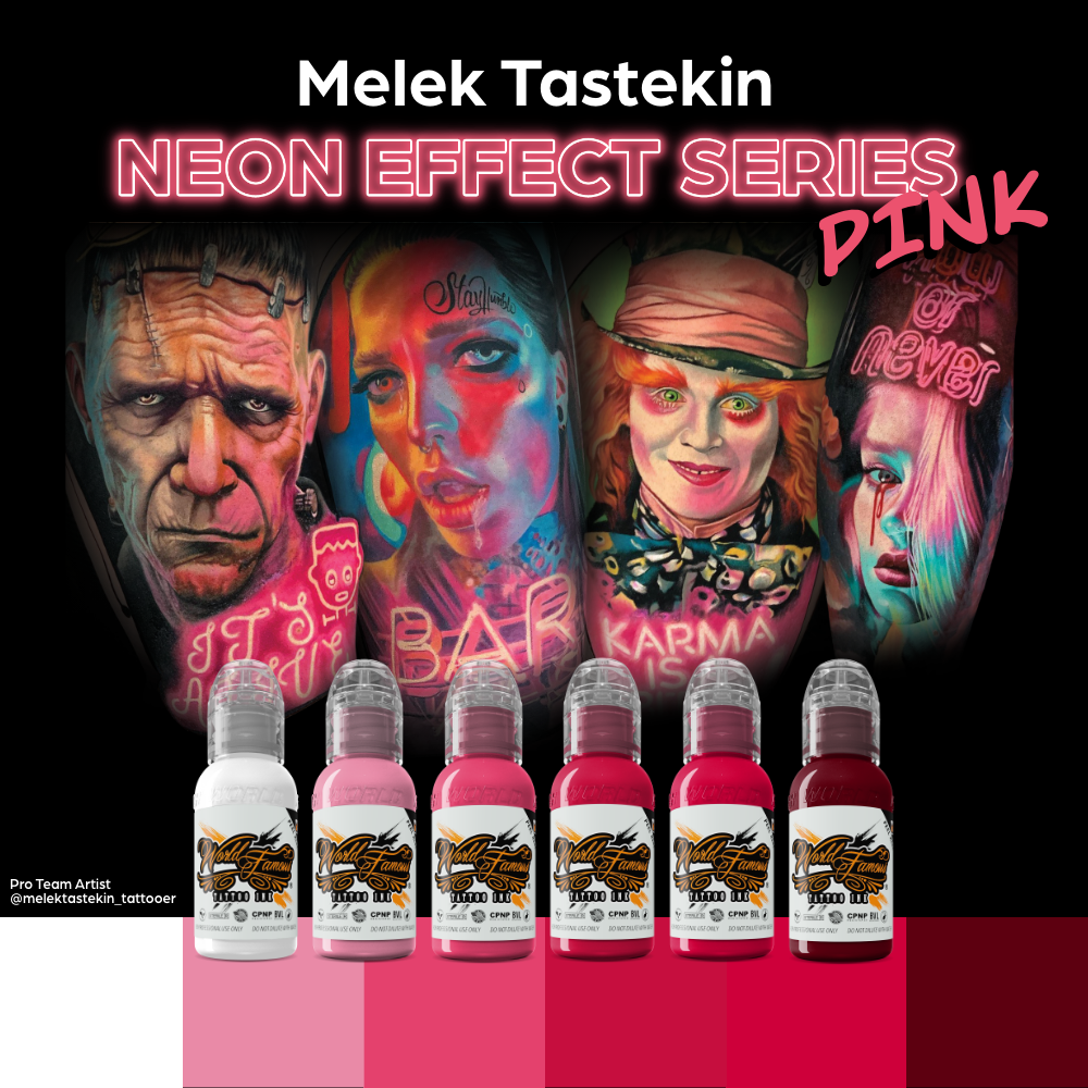 Melek Tastekin Pink Neon Effect Series