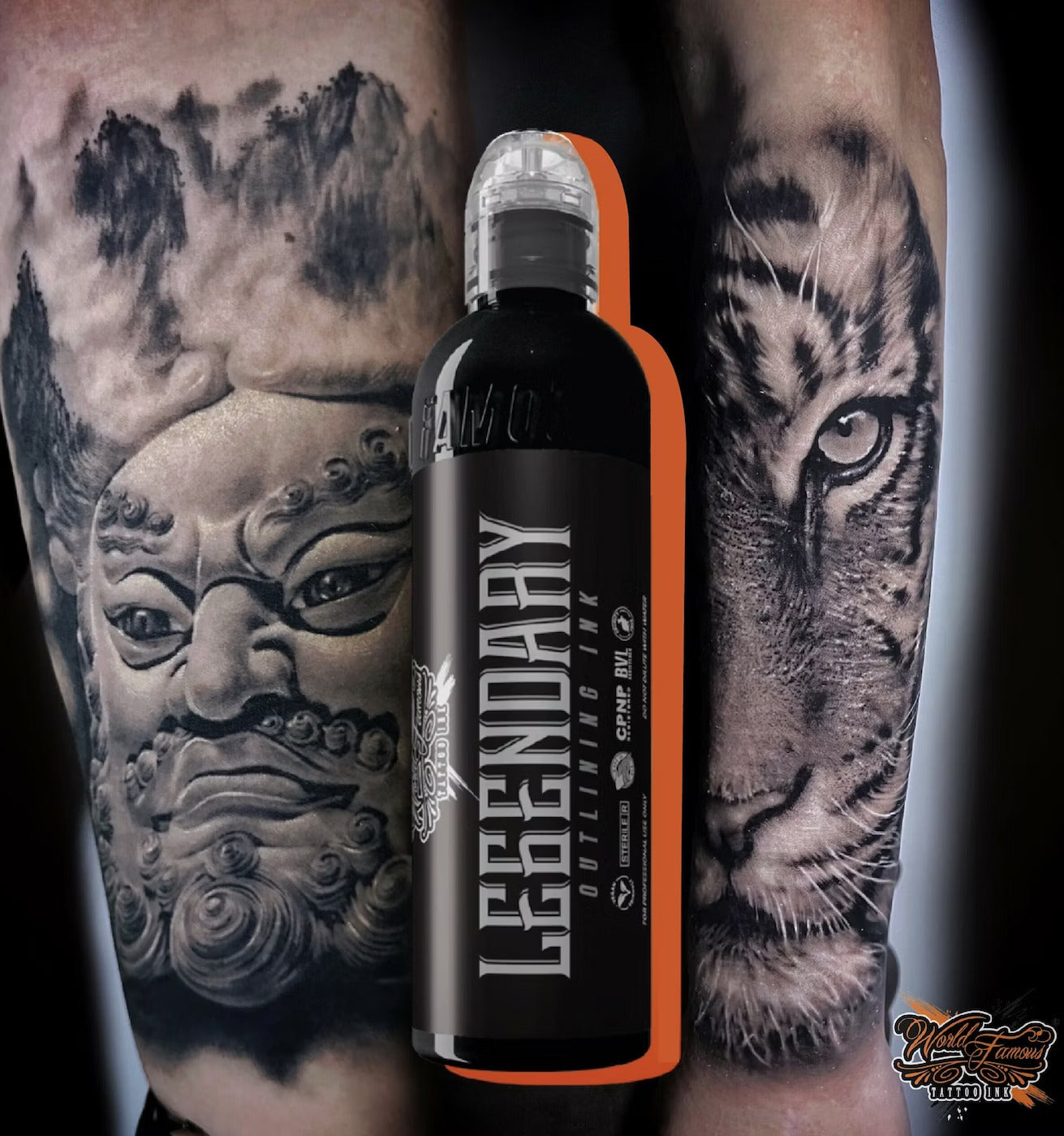 World Famous Legendary Outlining Ink | World Famous Tattoo Ink