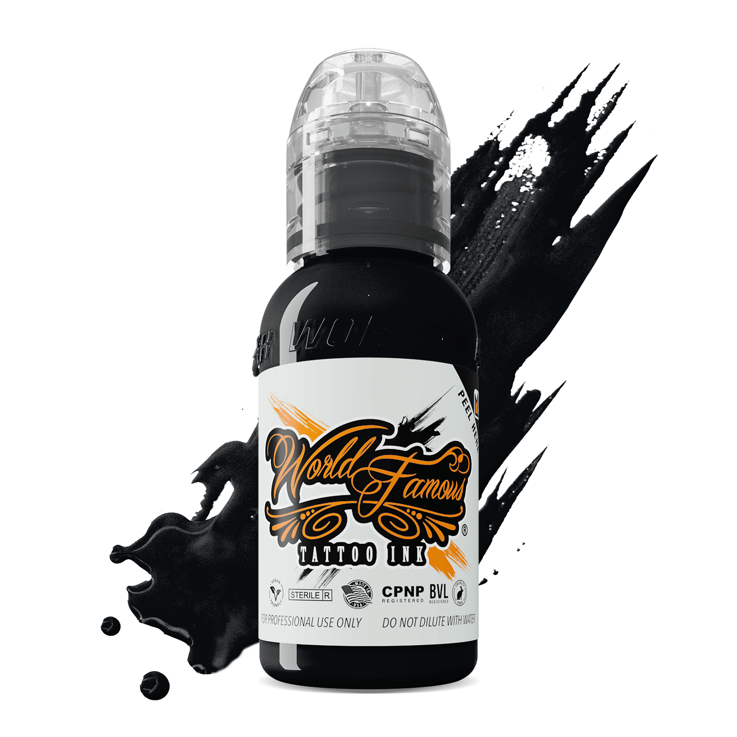 Bloodline Tattoo Ink - All Purpose Black - 4 ounce 