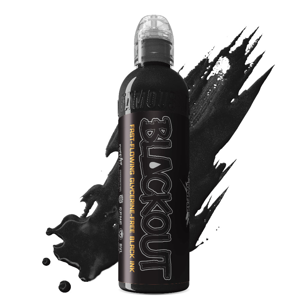 BLACKEST BLACK TATTOO INK: Which brand has the blackest black? 